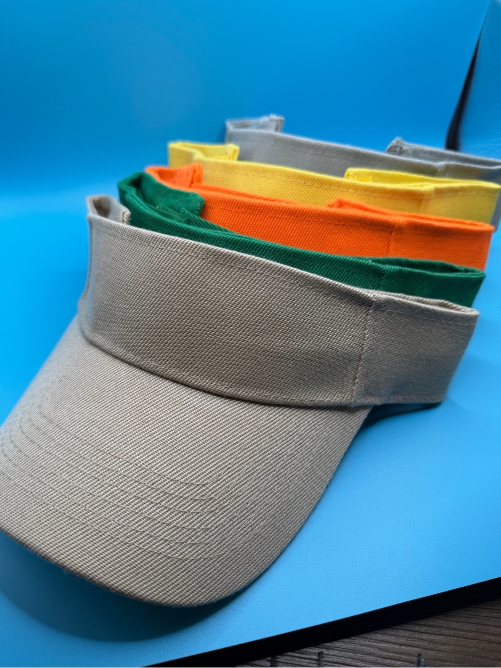 Canvas Visor with Assorted Color